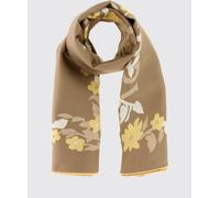 Burberry Silk Scarf with Floral Print - Size: OS - female
