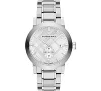 Burberry Silver Plated Stainless Steel Men's The City Watch