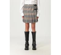 Burberry Skirt Woman color Grey - Size: 4 - female