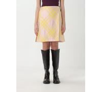 Burberry Skirt Woman color Yellow - Size: 6 - female