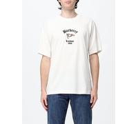 Burberry Slim Fit Cotton T-Shirt with Graphic Print and Contrast Logo - Size: L - male
