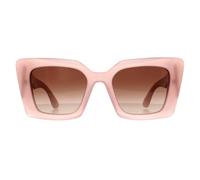 Burberry Womens Pink BE4344 Daisy Square-frame Acetate Sunglasses