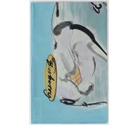 Burberry Square Silk Foulard with Graphic Print and Logo - Size: OS - female