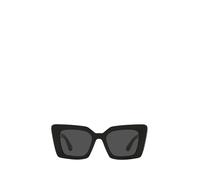Burberry BE4344 DAISY 300187 Woman Sunglasses Acetate Black Grey Squared Normal
