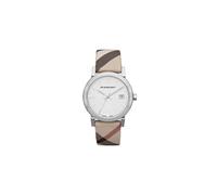 Burberry The City Watch Silver Nova Leather BU9022