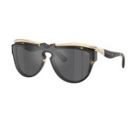 Burberry Unisex Sunglass BE3162U - Frame color: Yellow Havana, Lens color: Grey Mirror Silver