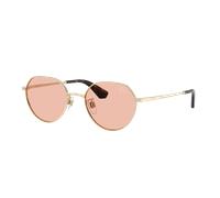 Burberry Unisex Sunglass BE3173D - Frame color: Light Gold, Lens color: Dark Pink