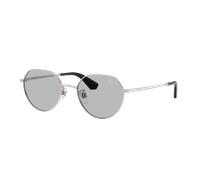 Burberry Unisex Sunglass BE3173D - Frame color: Silver, Lens color: Light Grey