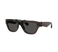 Burberry Unisex Sunglass BE4445U - Frame color: Grey, Lens color: Dark Grey