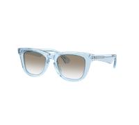 Burberry Unisex Sunglass JB4002 - Frame color: Transparent Blue, Lens color: Gradient Green