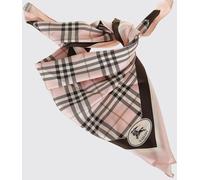 Burberry Vintage Check and EKD Logo Print Silk Square Scarf - Size: OS - female
