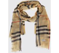 Burberry Vintage Check Pure Wool Scarf with Fringes - Size: OS - female