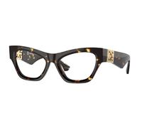 Burberry Woman BE2405U 4106 Optical frames Acetate Brown Transparent Cat Eye Normal