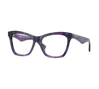 Burberry Woman BE2416 4113 Optical frames Acetate Violet Transparent Cat Eye Normal