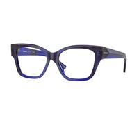 Burberry Woman BE2420 4114 Optical frames Acetate Blue Transparent Cat Eye Normal