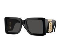 Burberry Woman BE4406U 300187 Sunglasses Acetate Black Grey Squared Normal