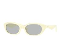 Burberry Woman BE4447D 414587 Sunglasses Acetate Yellow Grey Round Normal