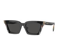 Burberry Woman BE4392U BRIAR 405587 Sunglasses Acetate Black Grey Squared Normal