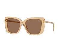 Burberry Woman BE4456 416773 Sunglasses Acetate Beige Brown Squared Normal