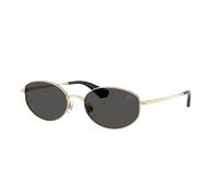 Burberry Woman Sunglass BE3169 - Frame color: Light Gold, Lens color: Dark Grey
