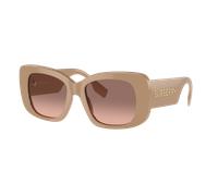 Burberry Woman Sunglass BE4410 - Frame color: Beige, Lens color: Pink Gradient Dark Brown
