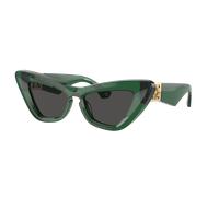 Burberry Woman Sunglass BE4421U - Frame color: Green, Lens color: Dark Grey