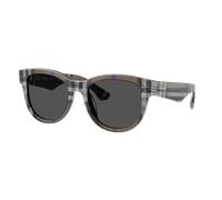 Burberry Woman Sunglass BE4432U - Frame color: Check Lichen, Lens color: Dark Grey