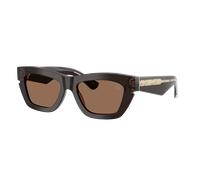 Burberry Woman Sunglass BE4454 - Frame color: Brown, Lens color: Dark Brown