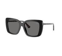 Burberry Woman Sunglass BE4456 - Frame color: Black, Lens color: Dark Grey Polarized
