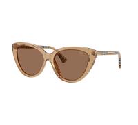 Burberry Woman Sunglass BE4457 - Frame color: Beige, Lens color: Dark Brown
