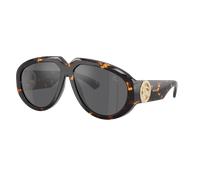Burberry Woman Sunglass BE4479U - Frame color: Yellow Havana, Lens color: Grey Mirror Silver
