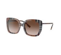Burberry Woman Sunglass Caroll - Frame color: Brown Check, Lens color: Gradient Brown