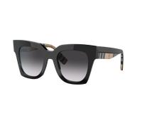 Burberry Woman Sunglass Kitty - Frame color: Black, Lens color: Grey Gradient