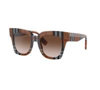 Burberry Woman Sunglass Kitty - Frame color: Brown Check, Lens color: Brown Gradient