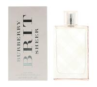 Burberry Womens Brit Sheer Eau de Toilette 100ml Spray For Her - One Size
