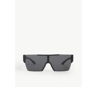Burberry Womens Burberry Be4291 Square-Frame Sunglasses Black