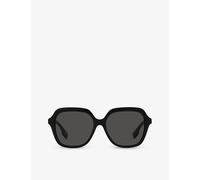 Burberry Womens Burberry Be4389 Joni Square-Frame Acetate Sunglasses Black