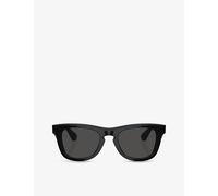 Burberry Womens Burberry Be4426 Square-Frame Acetate Sunglasses Black