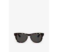 Burberry Womens Burberry Be4426 Square-Frame Tortoiseshell Acetate Sunglasses Brown