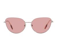 Burberry Women's Harper Silver Sunglasses in Blue