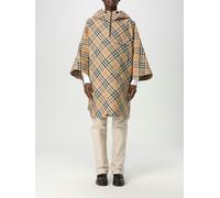 Burberry Women's Hooded Poncho Classic Check - Sand - ML EU