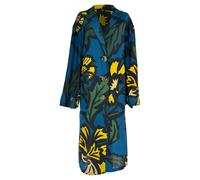 Burberry Women's Preloved Prorsum Floral-Print Single-Breasted Trench Coat | Size: 46