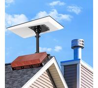 Burbifro Starlink Performance Gen 3 Roof Ridge Mount, Adjustable160 Degree Tilt for Better Signal, Starlink Internet Satellite Mounting Kit, Compatible with Performance(Gen 3) Dish