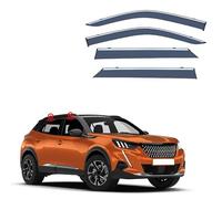 BURBIG 4Pcs Wind Deflectors for Peugeot 2008 MK2-P24 2020 2021 2022 2023, Side Window Ventilated Visors Rain Deflector Car Accessories