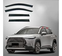 BURBIG 4Pcs Wind Deflectors for Toyota Corolla Cross XG10 2021, Side Window Ventilated Visors Rain Deflector Car Accessories