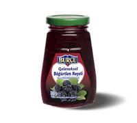 Burcu Blackberry Jam 380g x 10 Pack | Burcu Böğürtlen Reçeli | Rich, Fruity Spread for Breakfast & Desserts
