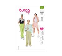 BURDA 5761 CARGO PANTS TROUSERS Misses Sewing Pattern Size 8-22 Skill: VERY EASY