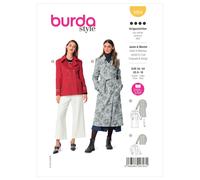 Burda Style Sewing Pattern B5992 Misses’ Double-Breasted Coat and Jacket