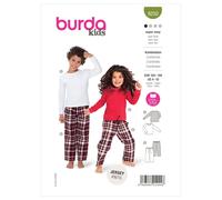 BURDA 9250 COORDINATES PANTS TOPS Sewing Pattern Sizes 4-10 Skill: SUPER EASY