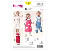 Burda b9424 Jumpsuit and Dress Sewing Pattern 19 x 13 cm
